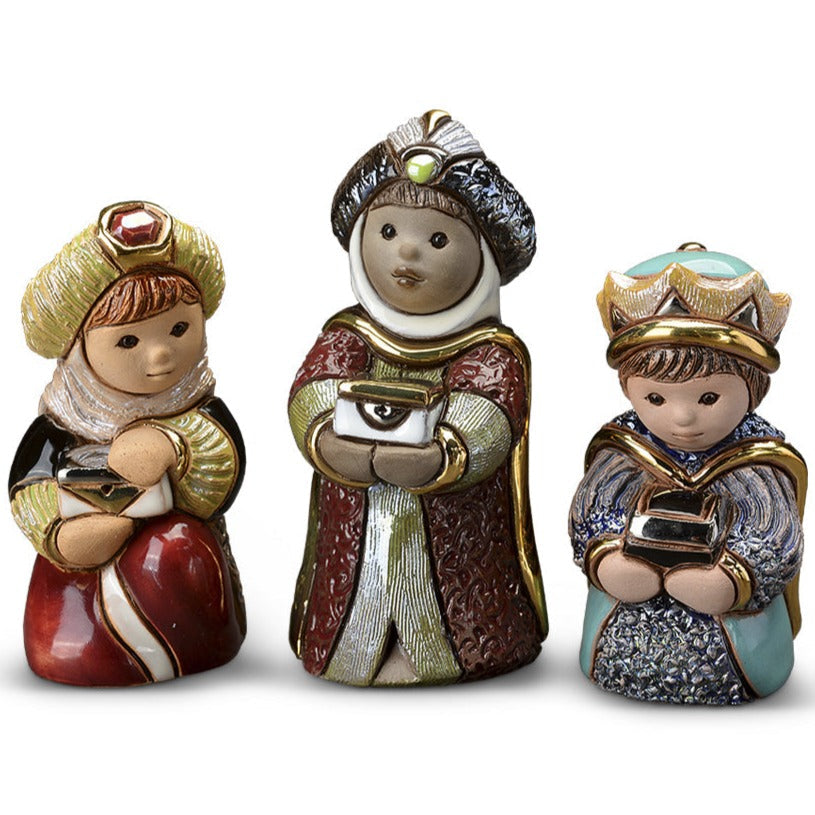 De Rosa Christmas Nativity Set of Three Wise Men-Collectables-Goviers