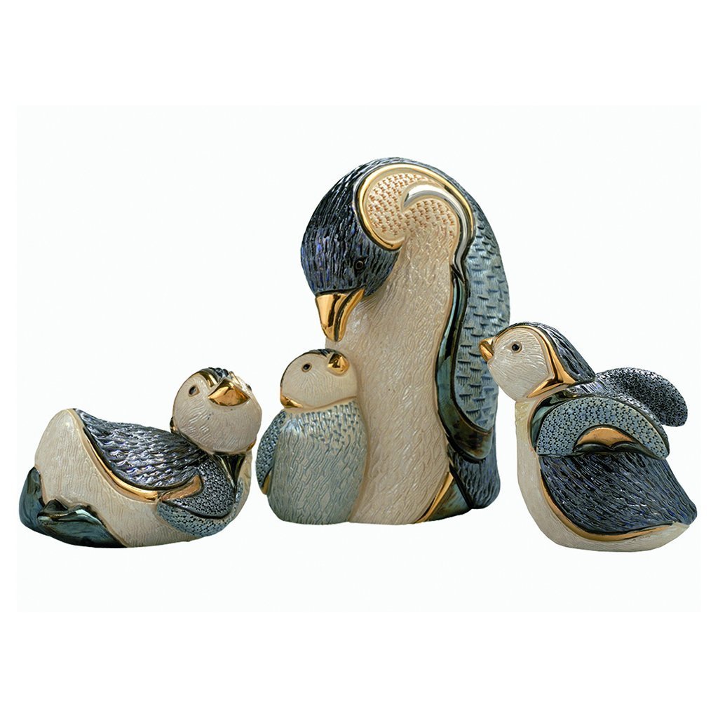 De Rosa Penguin with Baby-Collectables-Goviers