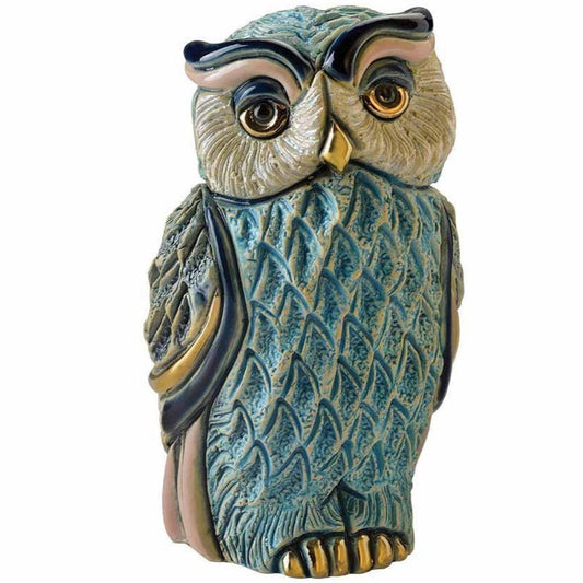De Rosa Turquoise Owl-Collectables-Goviers