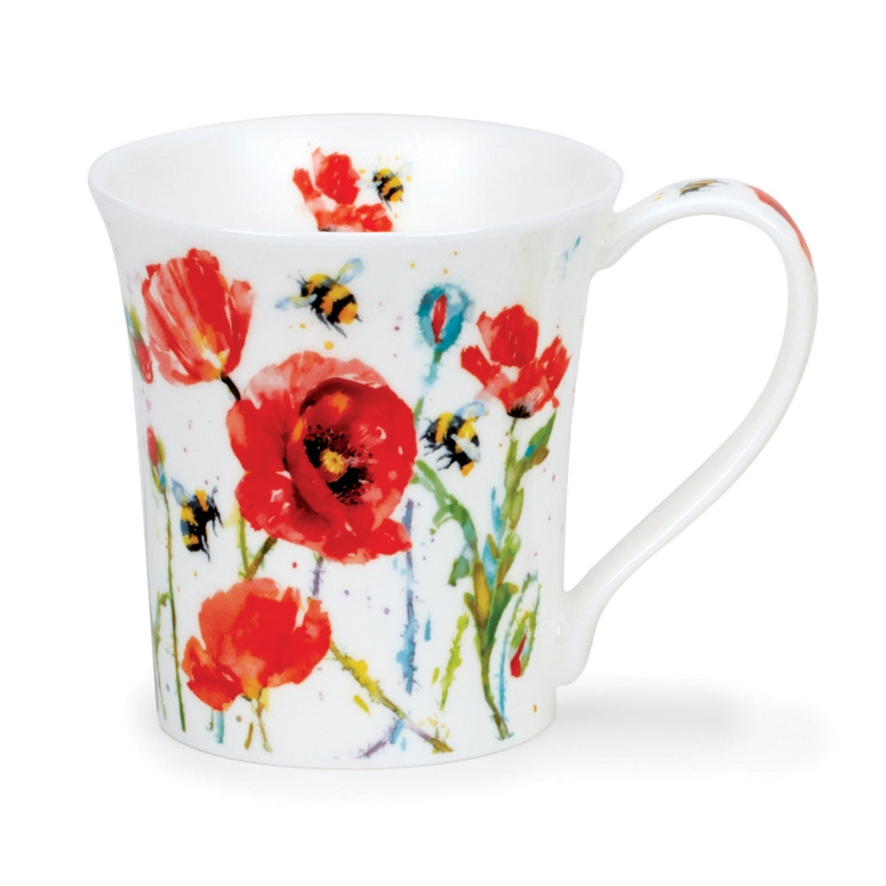 Dunoon Busy Bees Poppy Mug