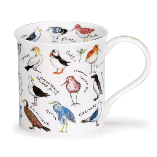 Dunoon Bute Birdlife Coastal Birds Mug-Goviers