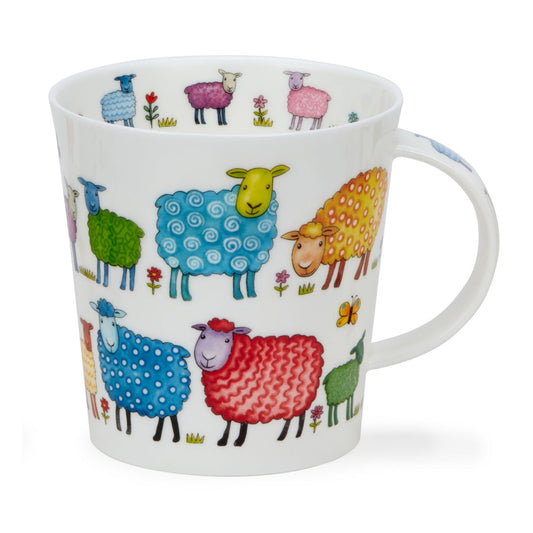 Dunoon Cairngorm Bright Bunch Sheep Mug-Goviers