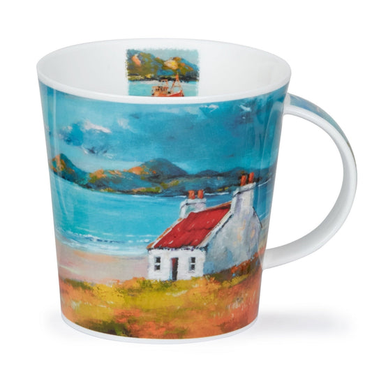 Dunoon Cairngorm Coastal Retreat Red Mug-Goviers