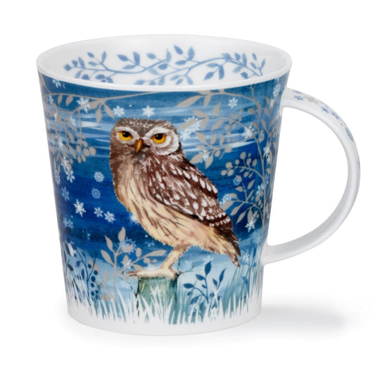 Dunoon Cairngorm Full Moon Little Owl Mug-Goviers