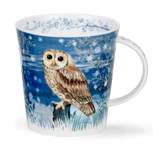 Dunoon Cairngorm Full Moon Tawny Owl Mug-Goviers
