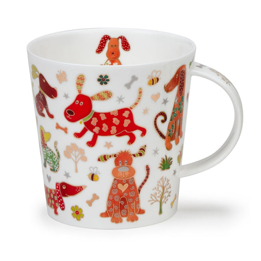 Dunoon Cairngorm Glitzy Gang Dog Mug-Goviers