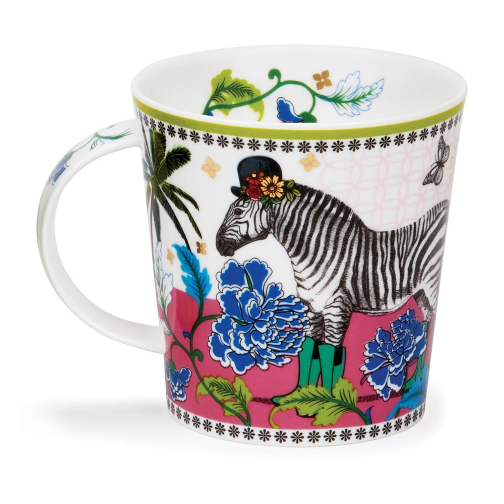 Dunoon Cairngorm Party Animal Zebra Mug