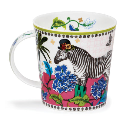 Dunoon Cairngorm Party Animal Zebra Mug
