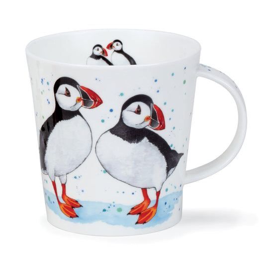 Dunoon Cairngorm Puffins Mug-Goviers