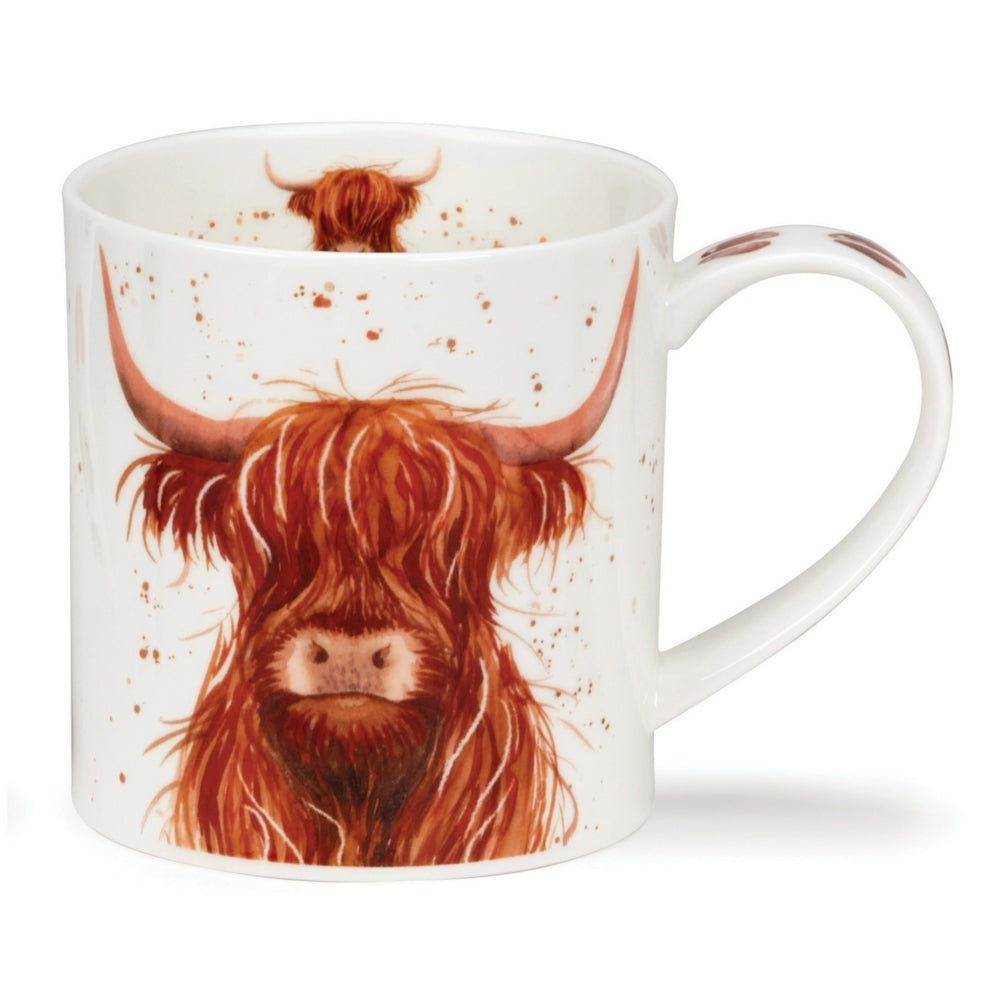 Dunoon Shaggy Tails Highland Cow Mug