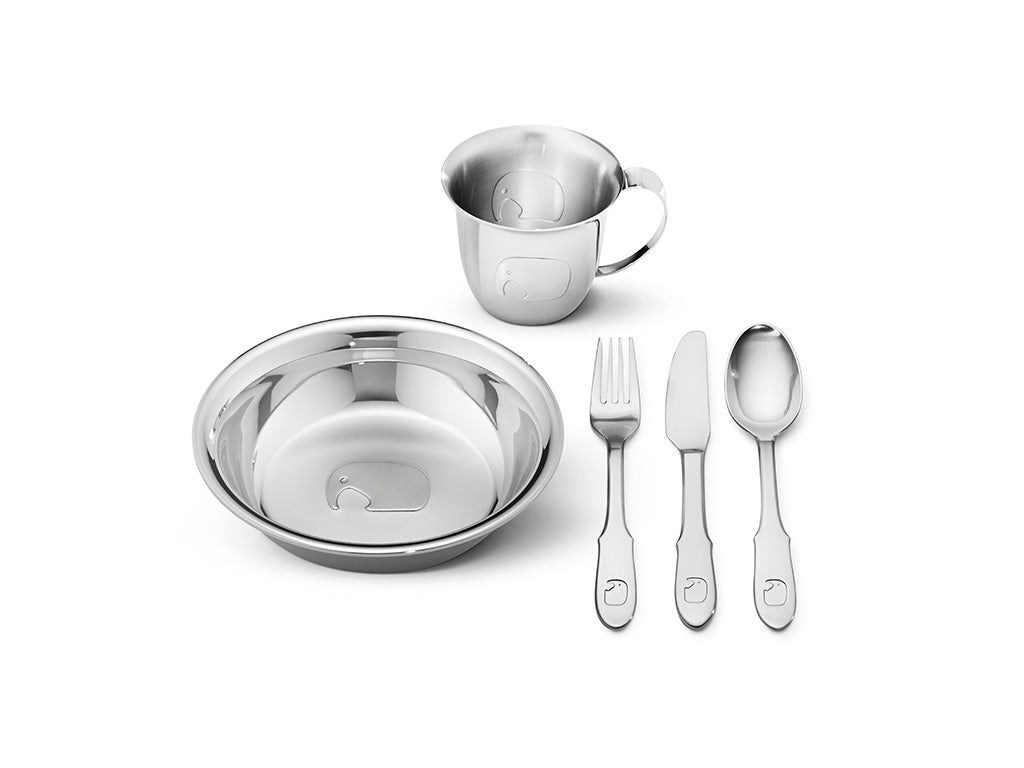 Georg Jensen Elephant Children's Set