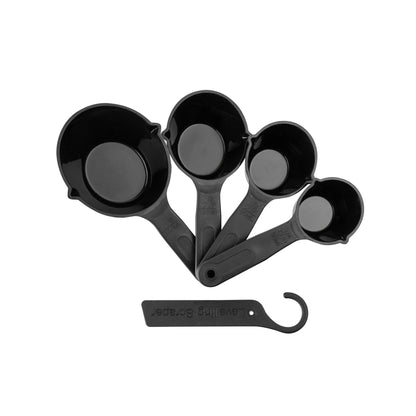 Fusion Measuring Cup Set and Scraper Set of 4