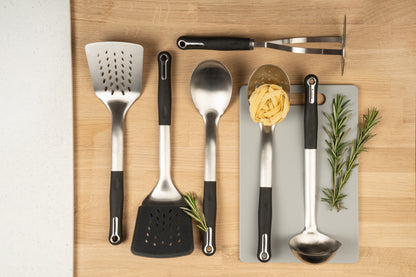 Fusion Stainless Steel Turner With Silicone