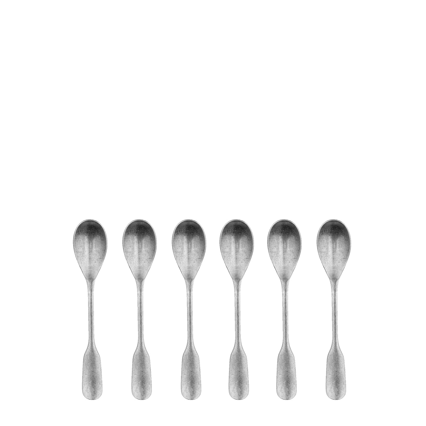 Charingworth Fiddle Vintage Satin 6 Piece Coffee Spoon Set
