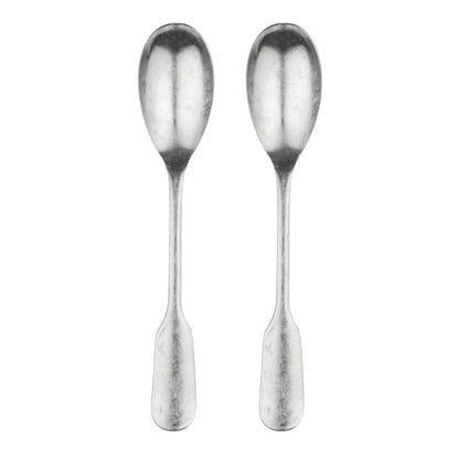 Charingworth Fiddle Vintage Satin 2 Piece Serving Spoon Set