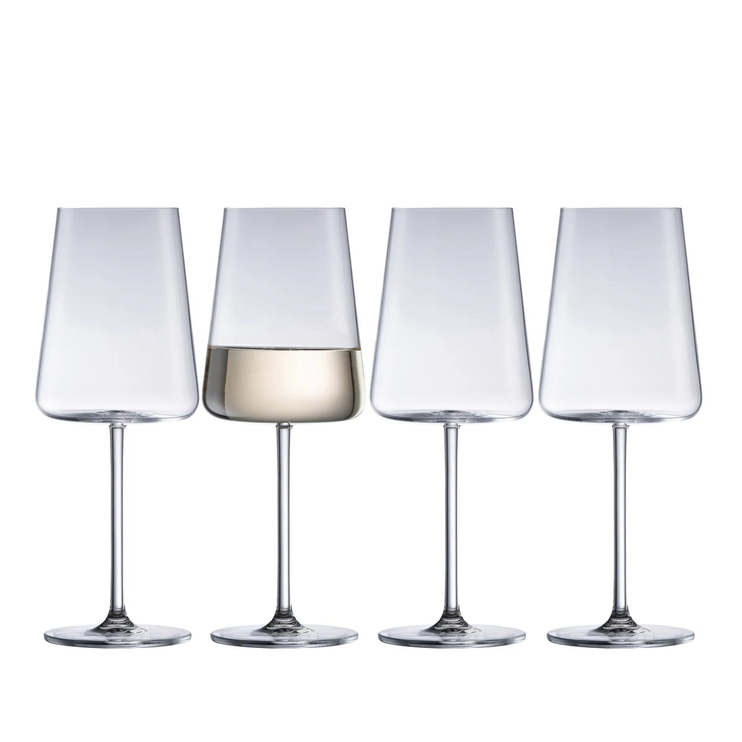 Galway Crystal Alto White Wine Glass Set of 4