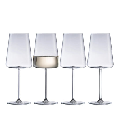 Galway Crystal Alto White Wine Glass Set of 4