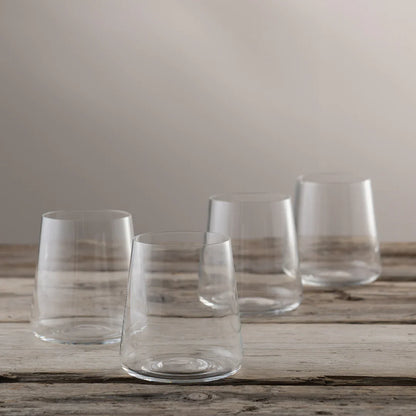 Galway Crystal Alto Tumbler Glass Set of 4