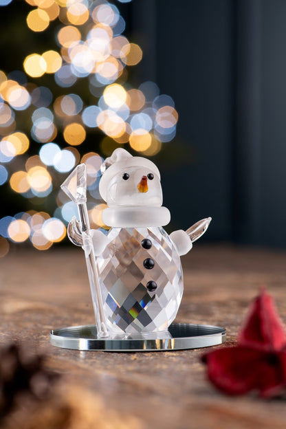 Galway Snowman on Ice Figurine