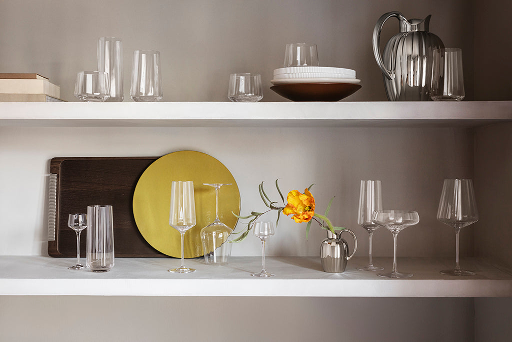 Georg Jensen Bernadotte Cocktail Coupe Glass Set of 2