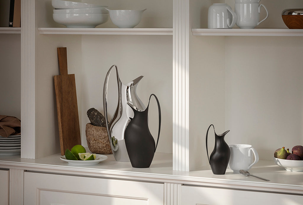 Georg Jensen Koppel Pitcher Petite, Midnight Black 0.2 L