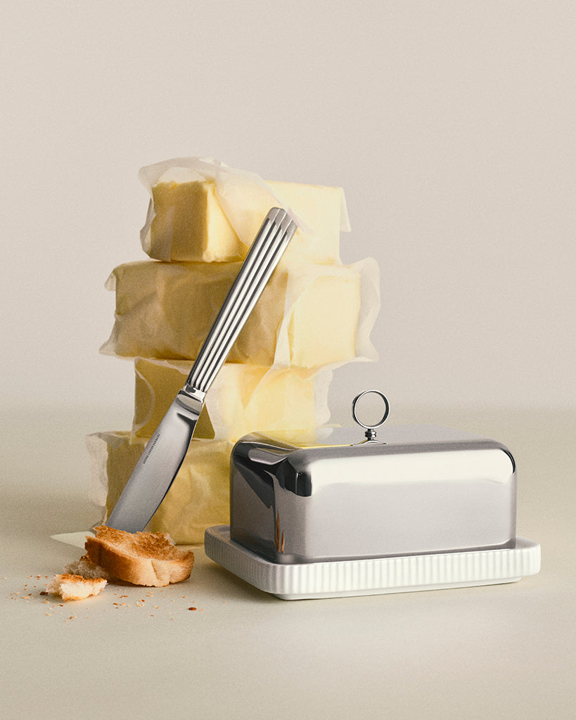 Georg Jensen Bernadotte Butter Dish