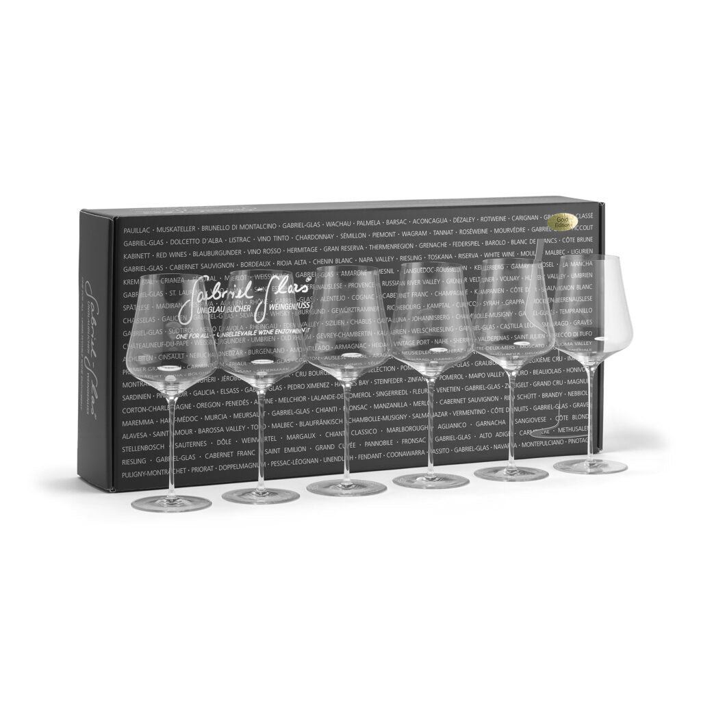 Gabriel Glas Gold Edition Glasses - Set of 6