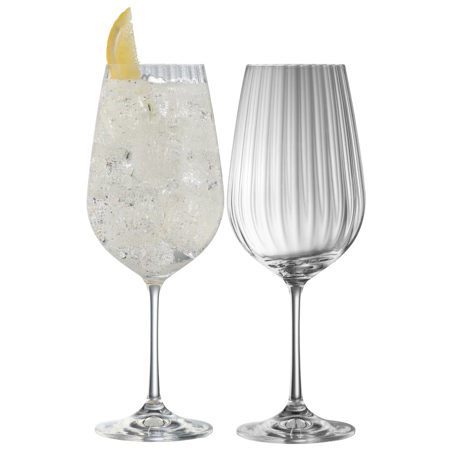 Galway Crystal Erne Spritz Glass Pair
