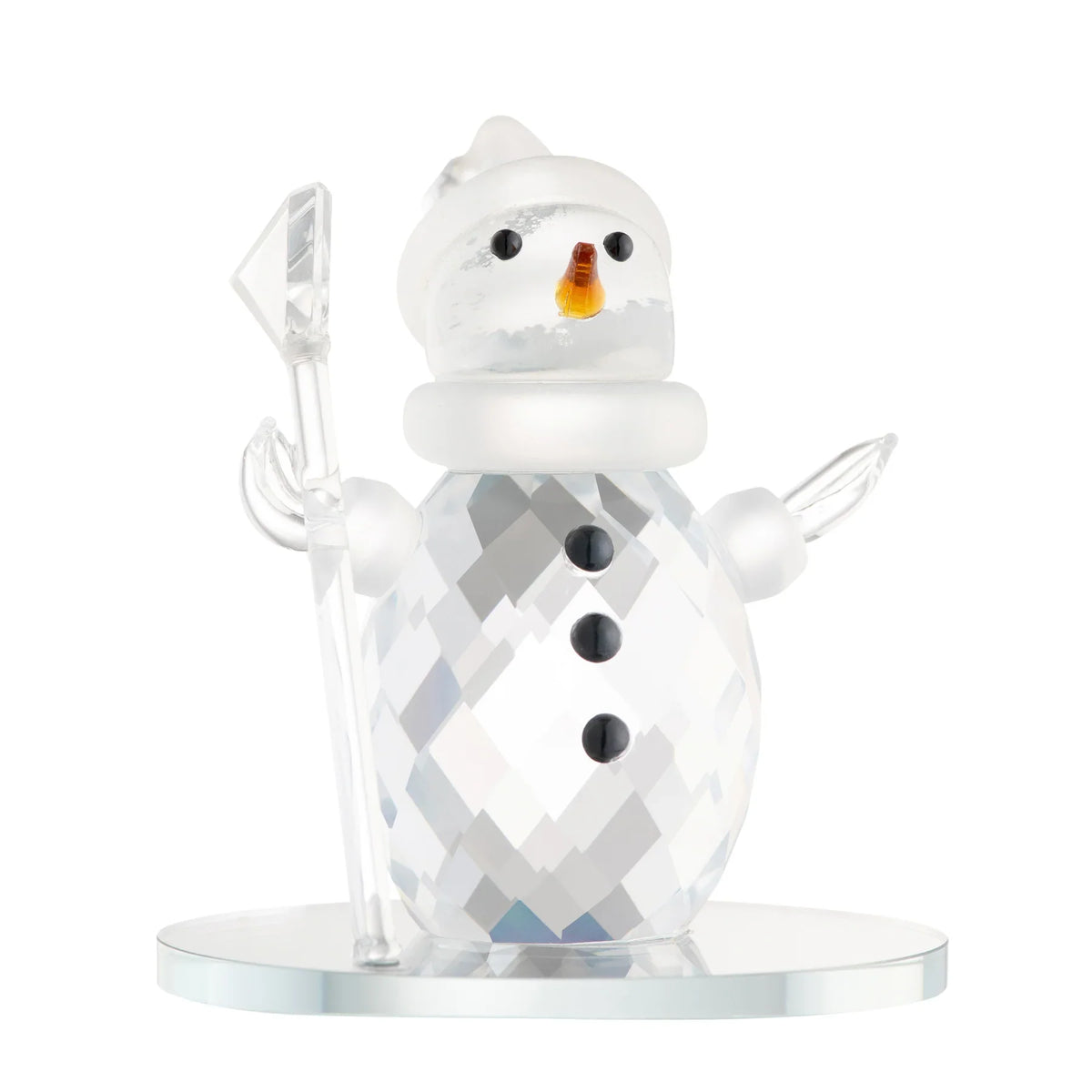 Galway Living Snowman on Ice Figurine-Goviers