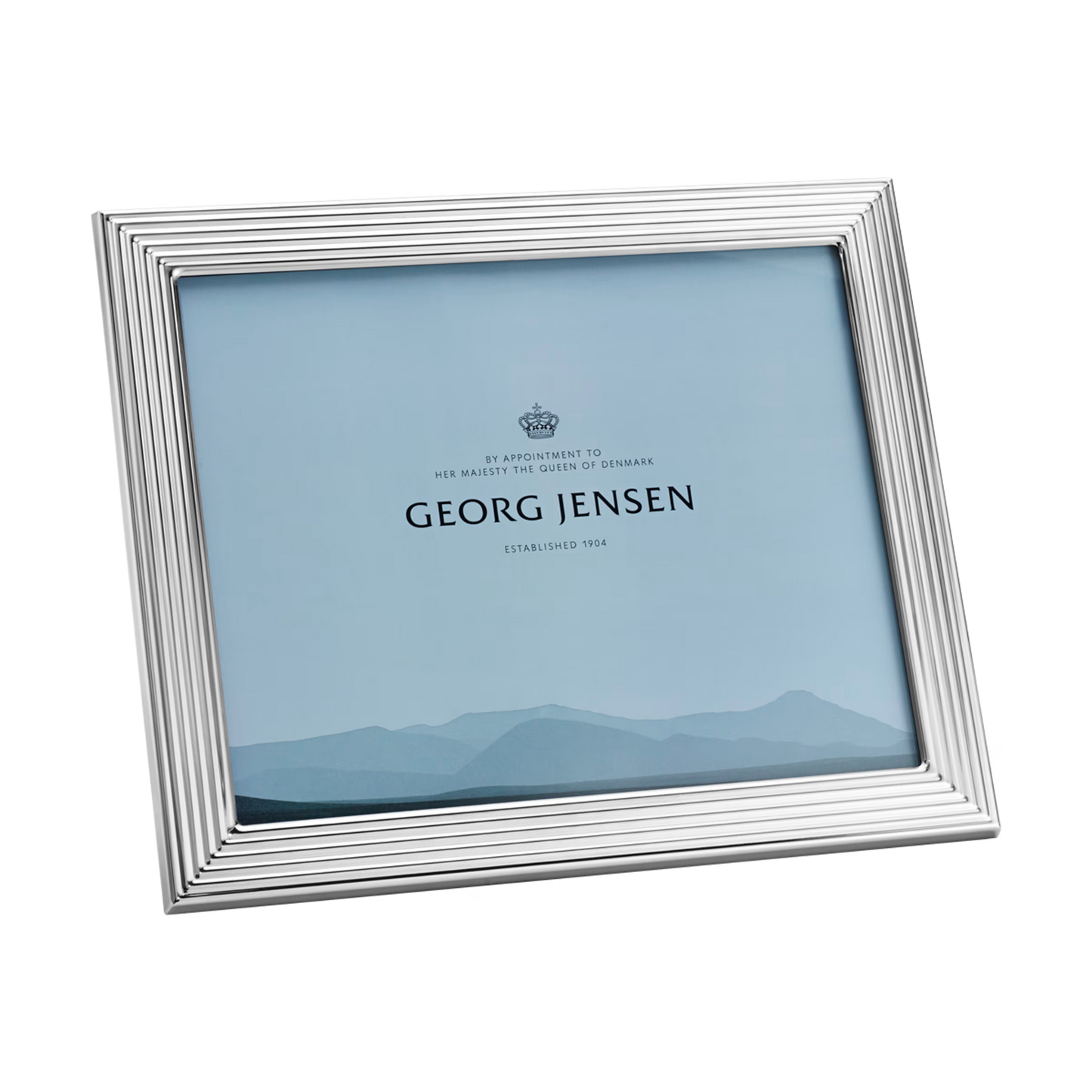 Georg Jensen Bernadotte Photo Frame, Large- 25x20 CM (10x8")-Goviers