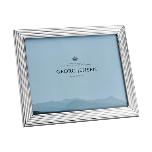 Georg Jensen Bernadotte Photo Frame, Large- 25x20 CM (10x8")-Goviers