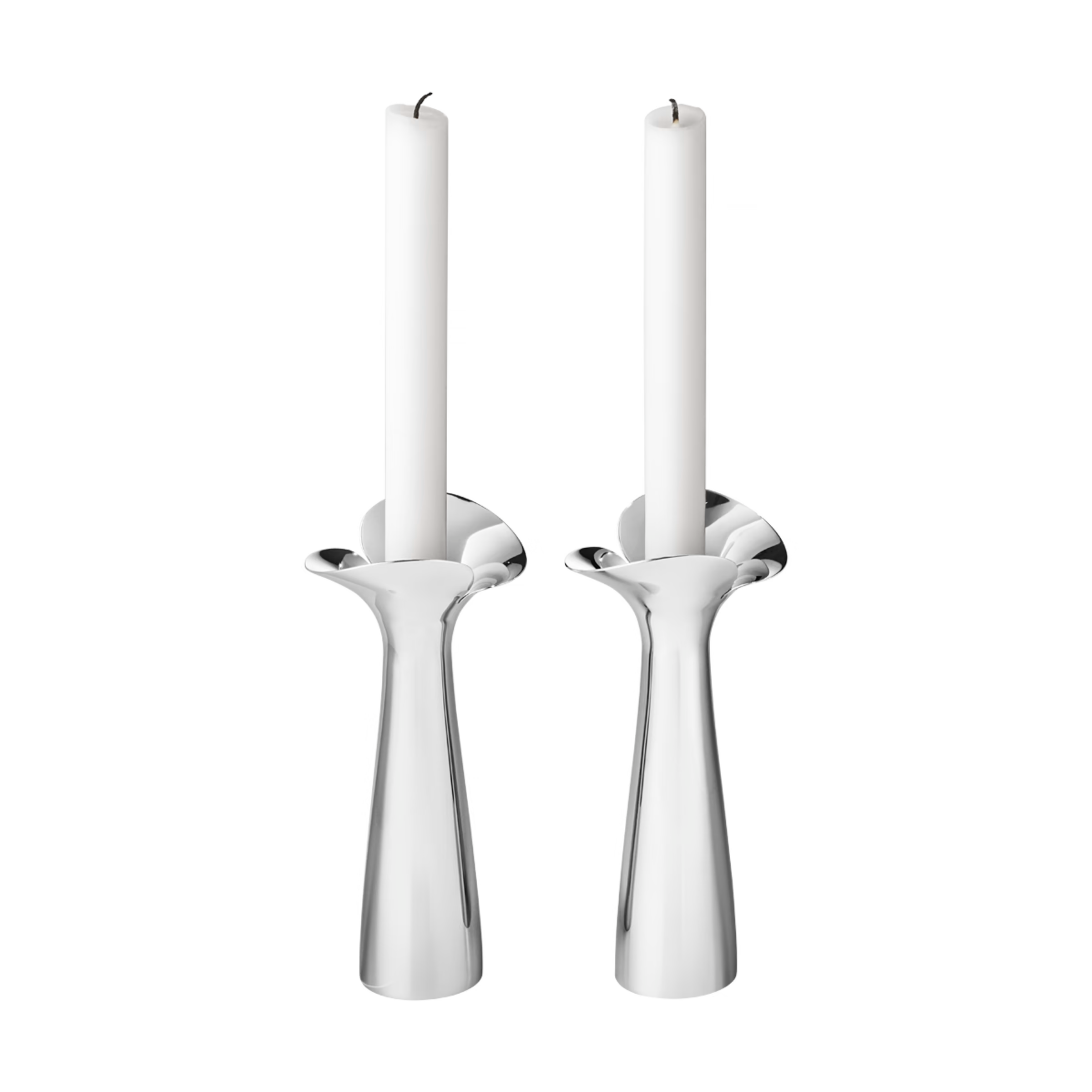 Georg Jensen Bloom Botanica Candleholders, Set of 2