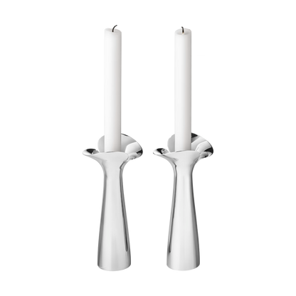 Georg Jensen Bloom Botanica Candleholders, Set of 2-Christmas-Goviers