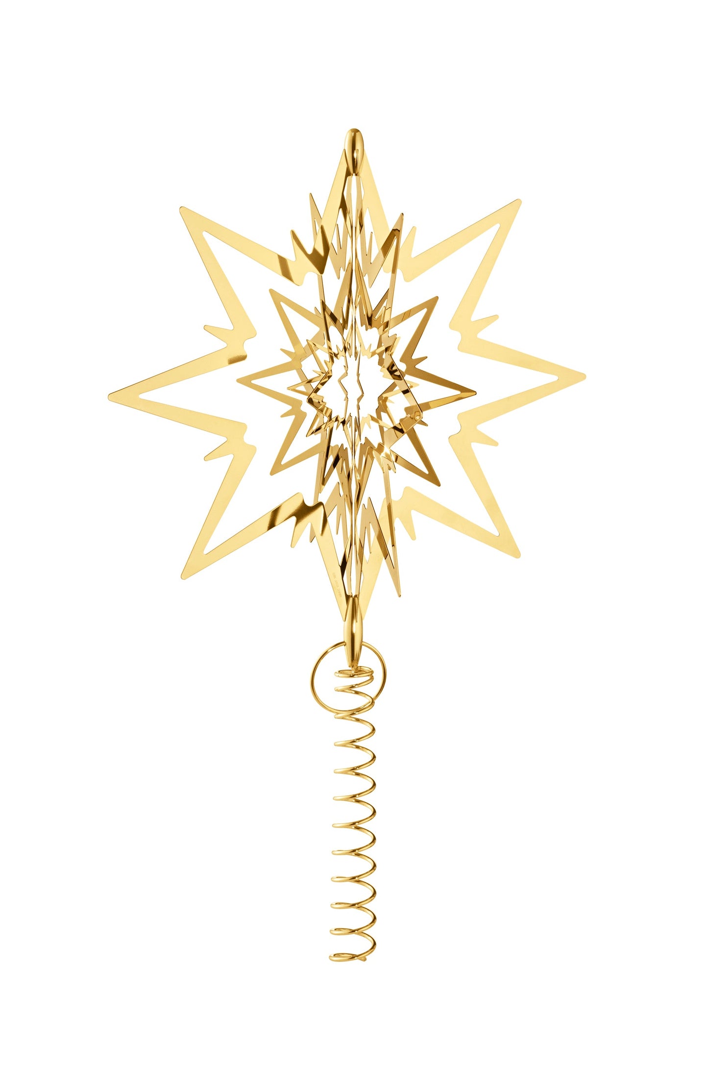 Georg Jensen Christmas Gold Top Star Large- DELIVERY JULY-Goviers