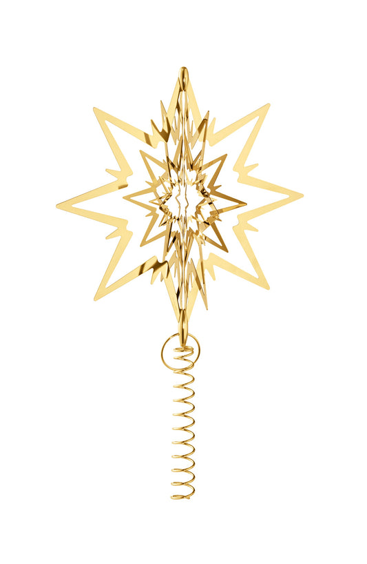Georg Jensen Christmas Gold Top Star Large- DELIVERY JULY-Goviers