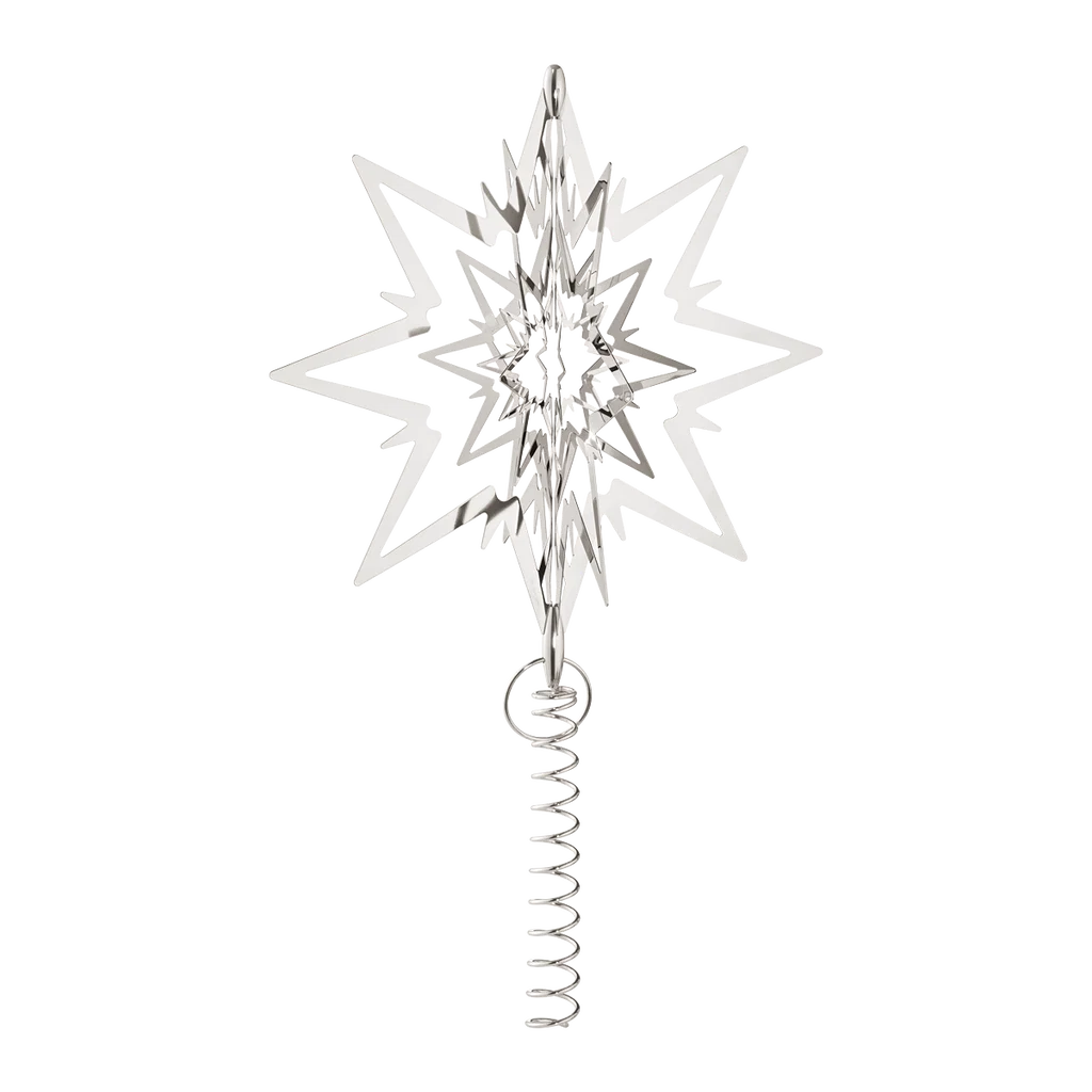 Georg Jensen Christmas Palladium Top Star Large- DELIVERY JULY-Goviers