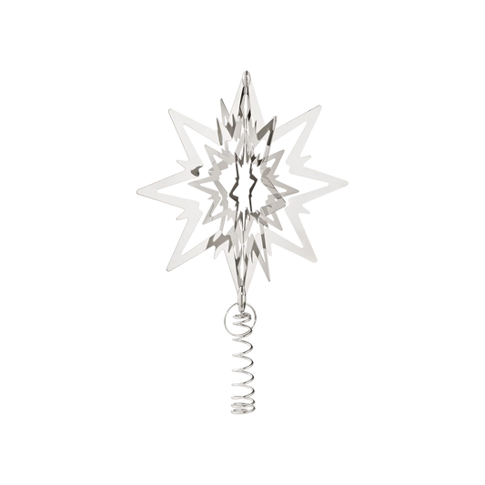 Georg Jensen Christmas Palladium Top Star Medium- DELIVERY JULY-Goviers