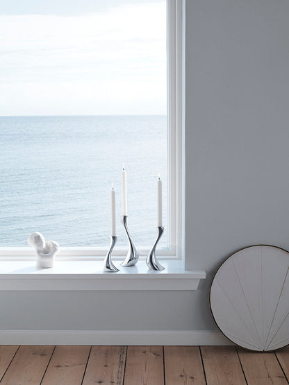 Georg Jensen Cobra Candleholder, Small, Medium & Large-Goviers