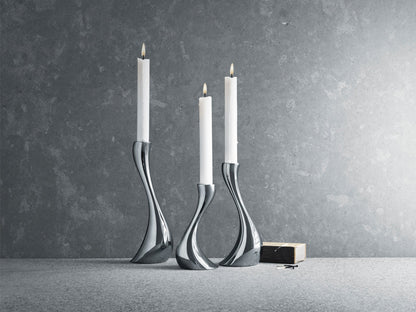 Georg Jensen Cobra Candleholder, Small, Medium & Large-Goviers