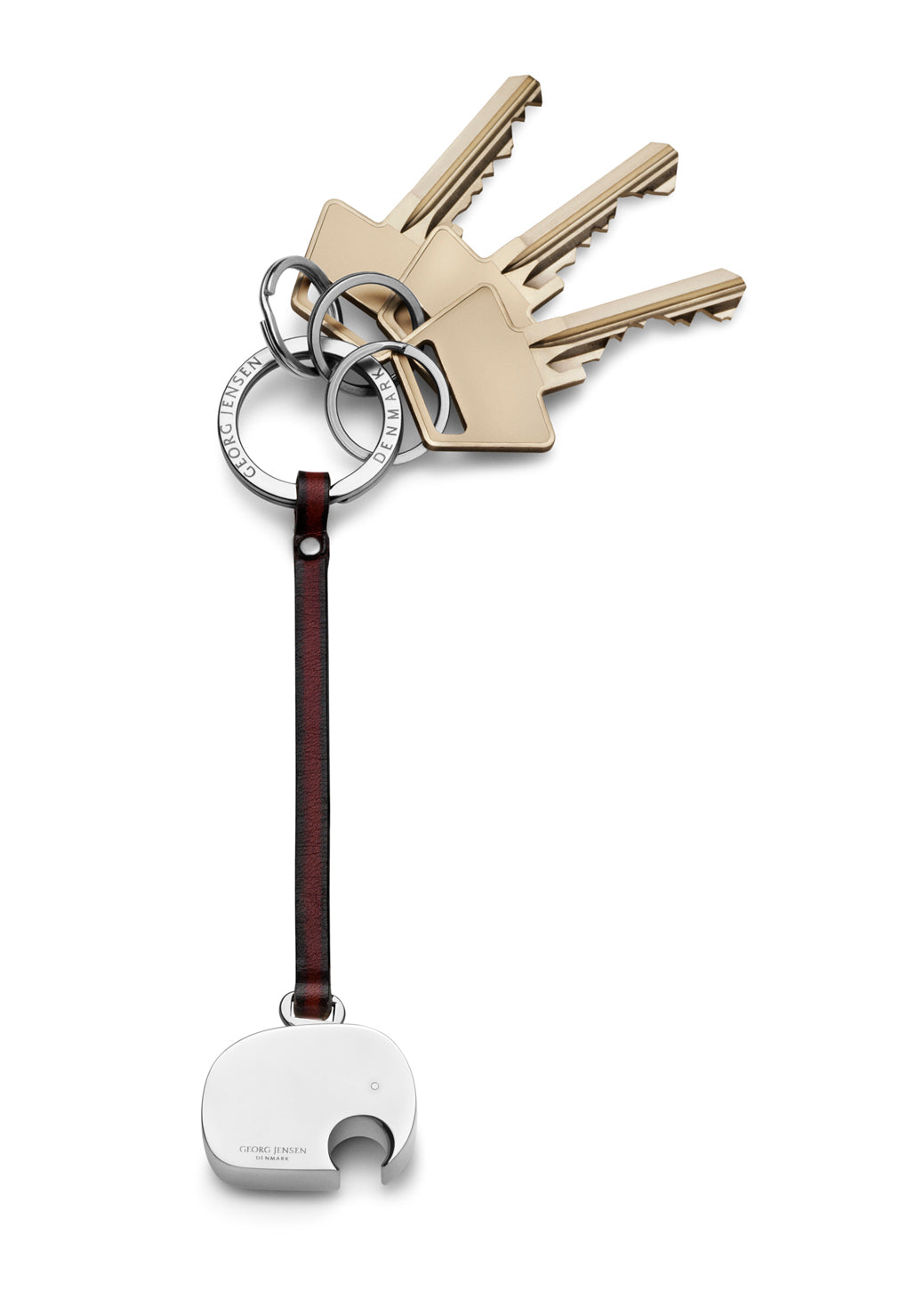 Georg Jensen Elephant Keyring