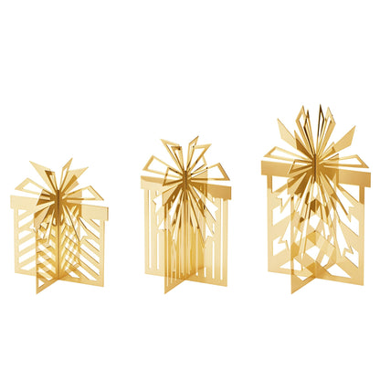 Georg Jensen Gold Presents Set of 3-Goviers