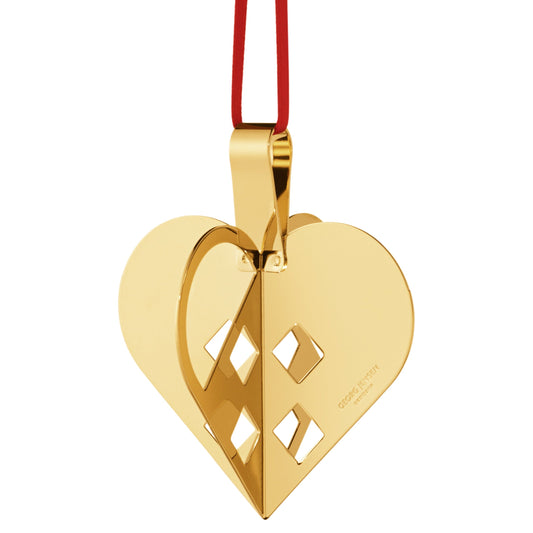 Georg Jensen Large Heart - Gold-Goviers