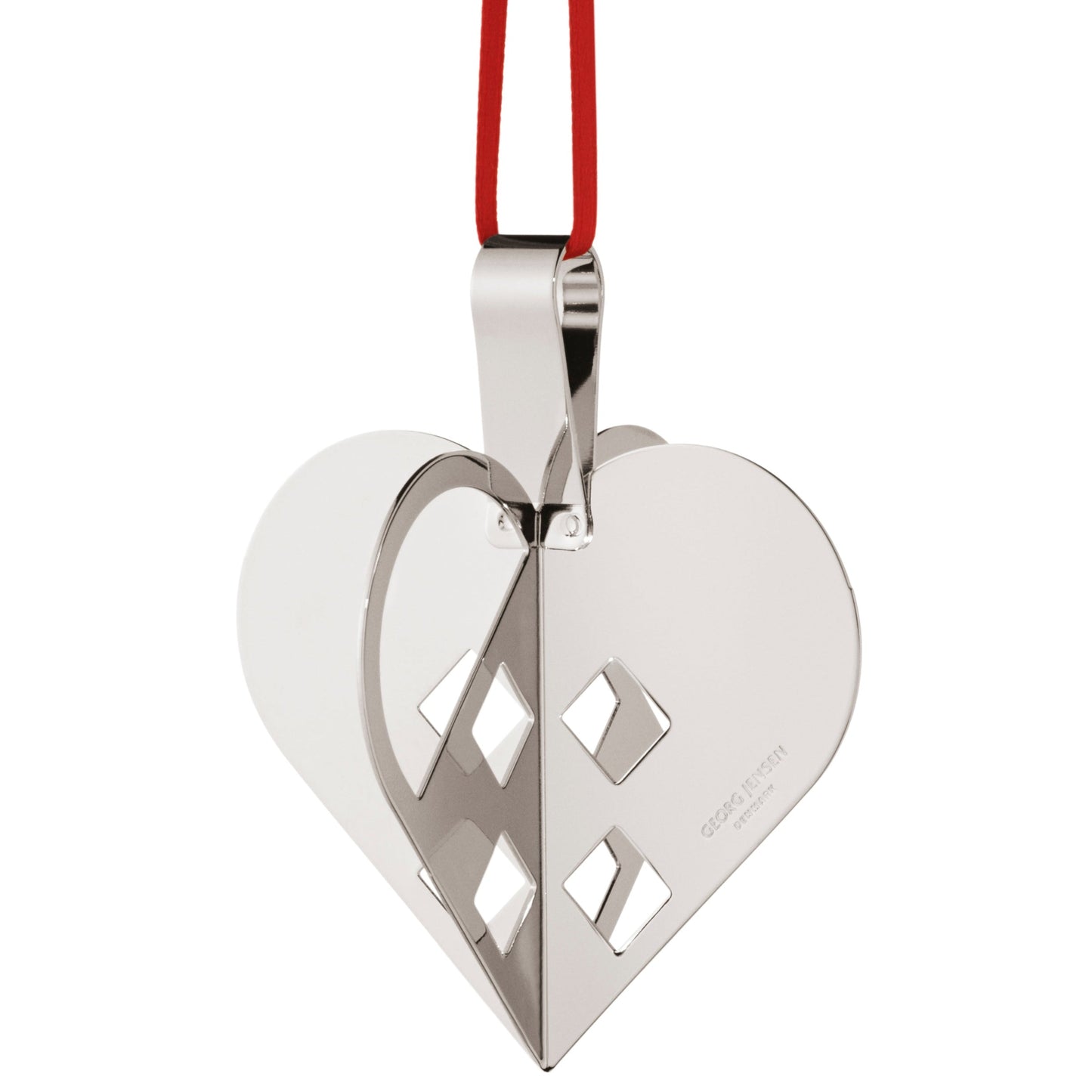 Georg Jensen Large Heart - Palladium-Goviers
