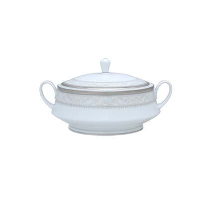 Noritake Glendonald Platinum Covered Vegetable Dish 1.8L