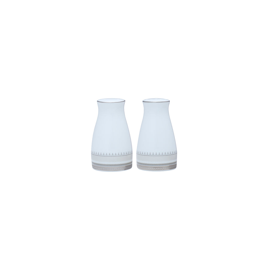 Noritake Glendonald Platinum Salt & Pepper