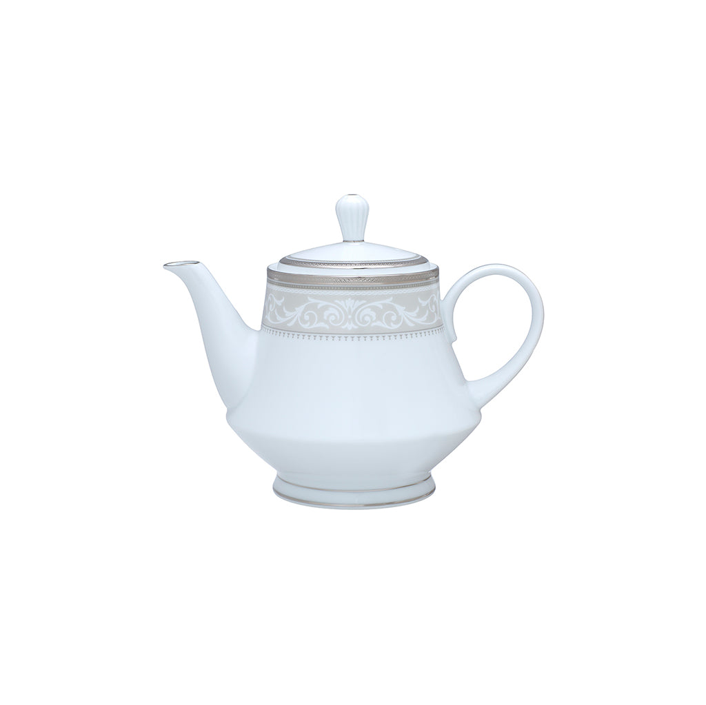 Noritake Glendonald Platinum Tea Pot 1.2L