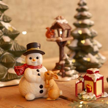 Goebel A Winter Friendship Snowman-Goviers