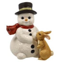 Goebel A Winter Friendship Snowman-Goviers