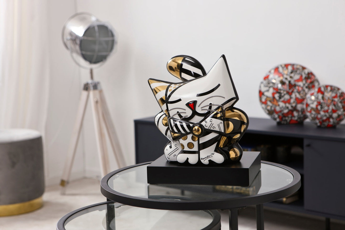 Goebel Golden Cat Romero Britto-Goviers