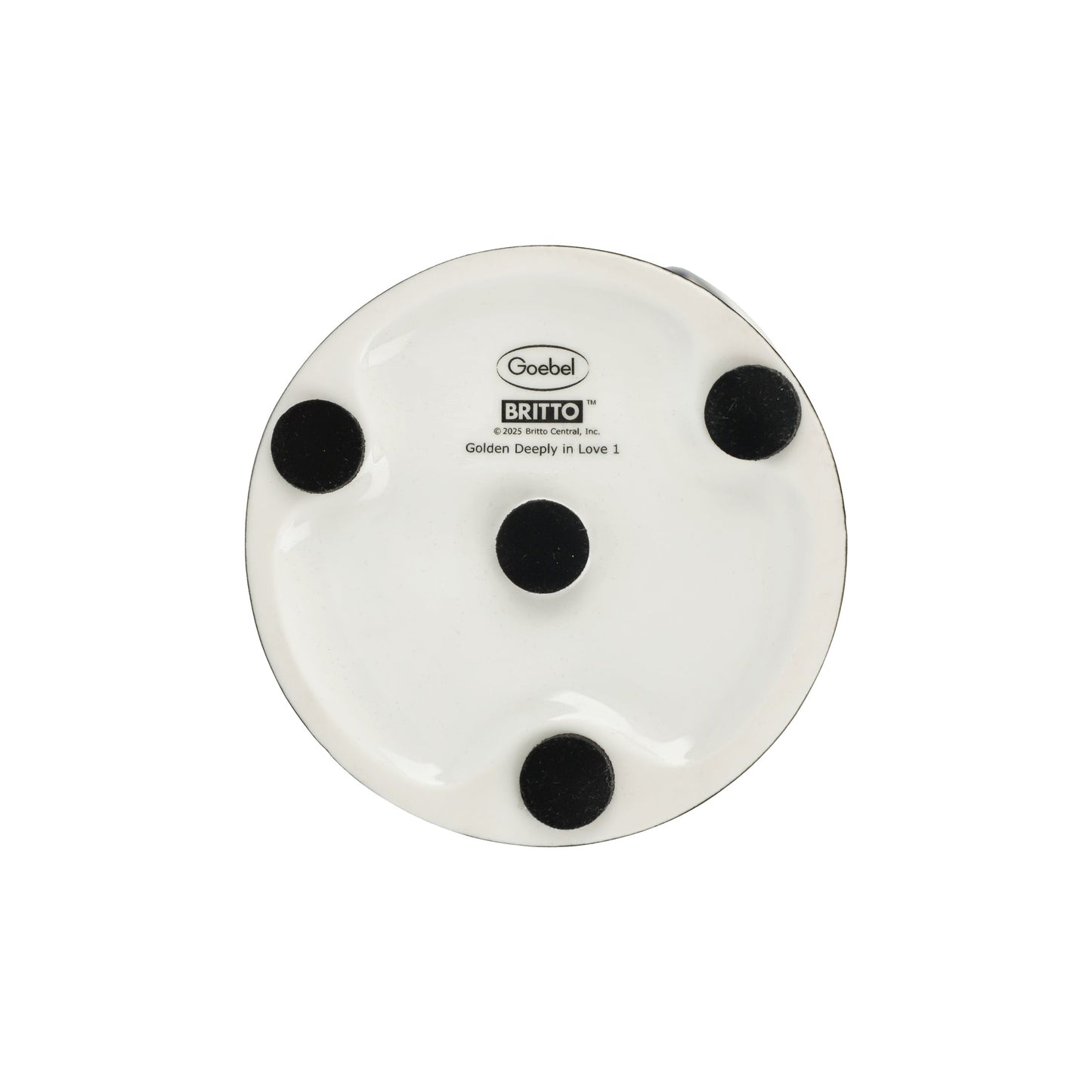 Goebel Golden Deeply In Love I - Romero Britto-Goviers